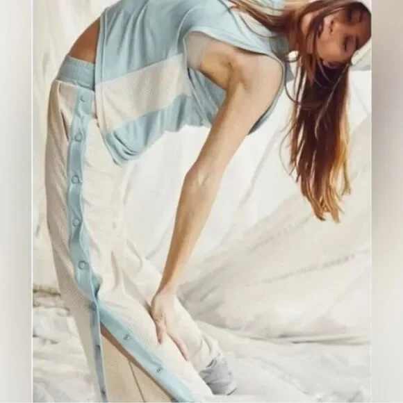 Free People Movement Nothing But Net Pants Size Large - Picture 1 of 9